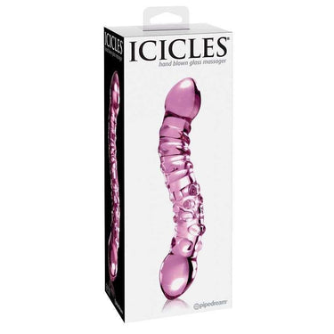 Massaggiatore in Vetro Icicle Dual Touch – Lusso e Stimolazione